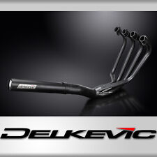 Suzuki GS1000E 1978-80 Full Exhaust 4-1 Stainless Ceramic Black Straight Muffler