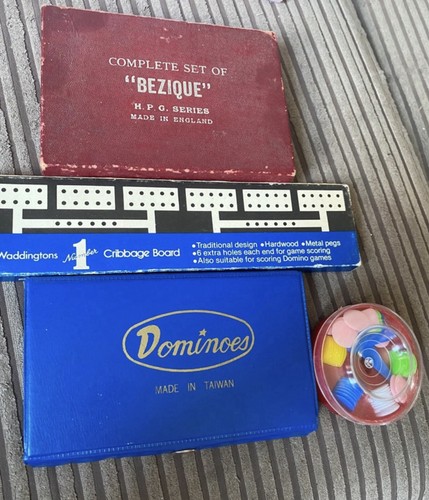 Waddingtons cribbage board - waddingtons, &