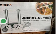 Portable Wood Pallet Pizza Oven Outdoor Silver Wood-Fired Portable Cooker