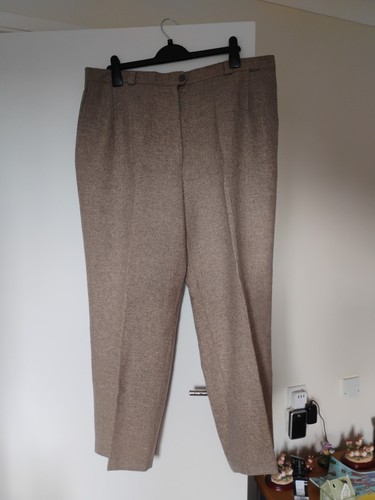 Eugen klein oatmeal trousers - eugen,