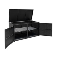 Outdoor PE Rattan Storage