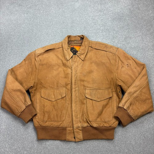 Leather flying jacket adult - leather,