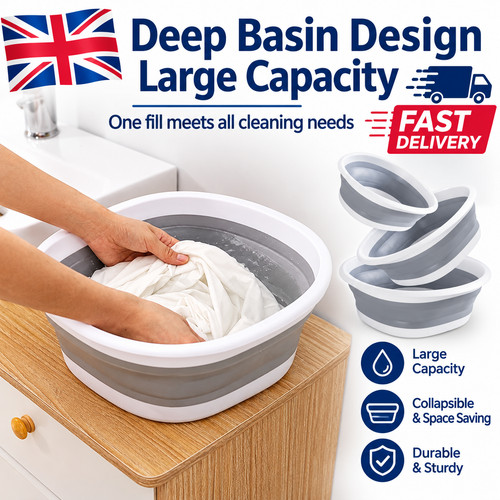 Folding wash basin collapsible - wash,