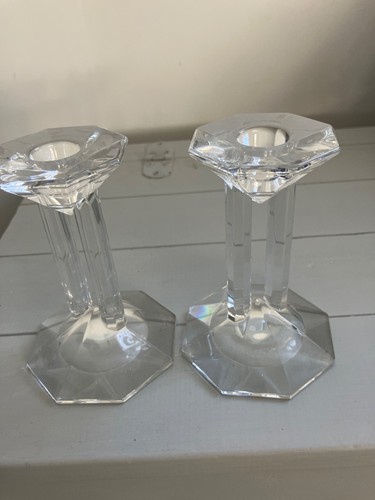 Pair lennox crystal - of,