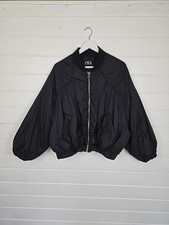 Zara Black Puffer Jacket Size