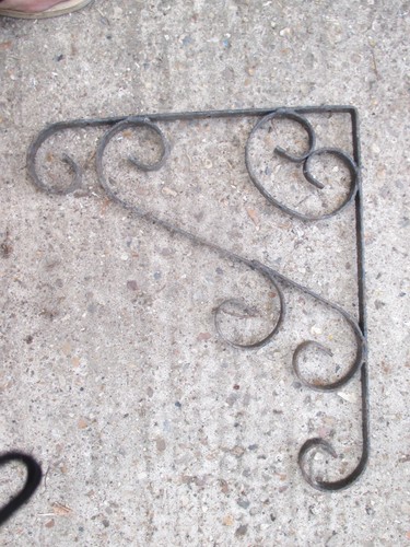 Wrought iron heavy duty huge - wrought,