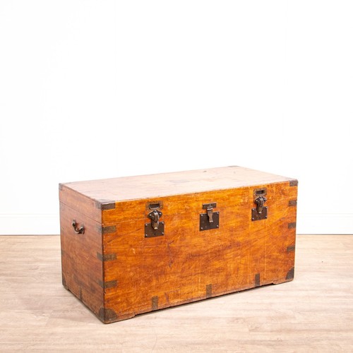 Large brass bound - large, camphor