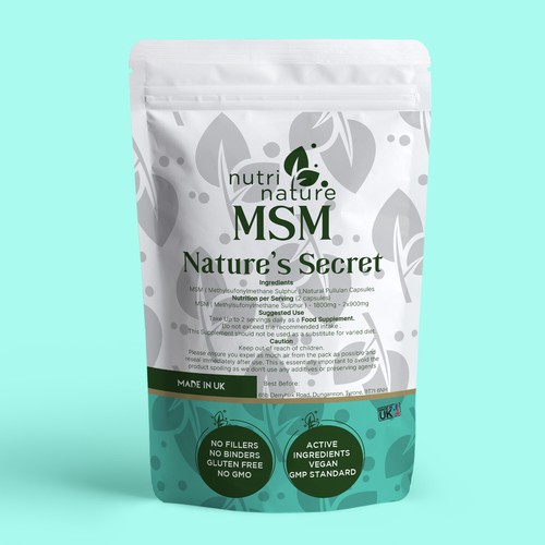 Msm natural contain sulphur - msm,