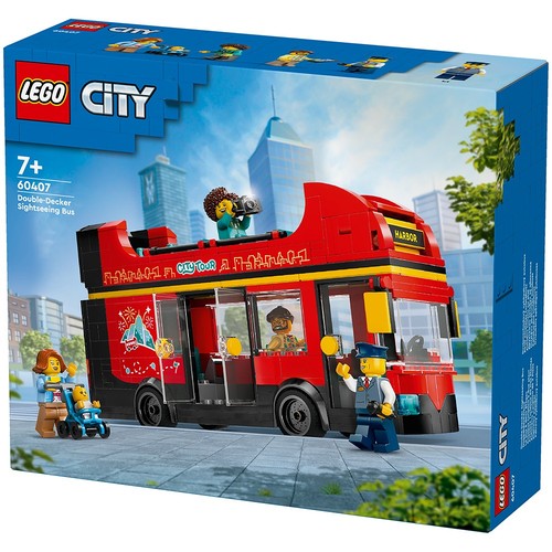 Lego city red double decker - lego,