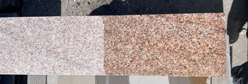 Granite plank paving - granite,