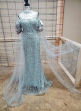  VINIODRESS AQUA BLUE Gown