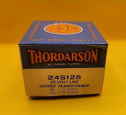 Thordarson 24s125 volt - thordarson,