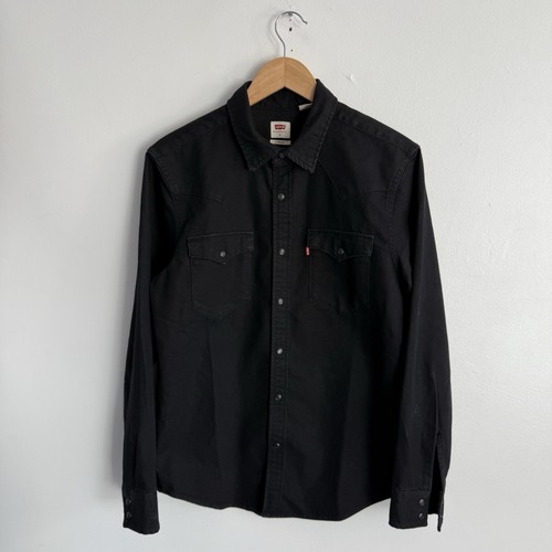Levis shirt mens small black - small,