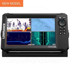 Lowrance Eagle 9 Fishfinder/ Chartplotter Only│Worldwide Basemap│No Transducer