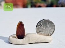 BROWN MULTI SEAHAM SEA GLASS