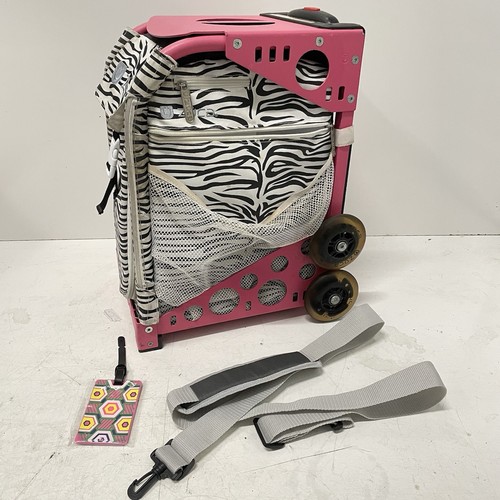 Zuca zebra sport rolling bag - zuca,