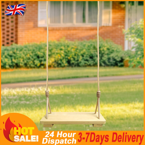 New solid wood hanging swing - wood,