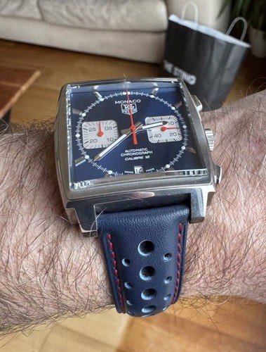 For monaco 22mm luxury - for, leather