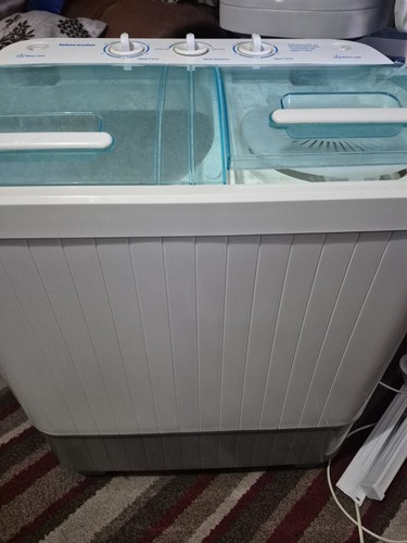 Portable twin tub washing - tub,