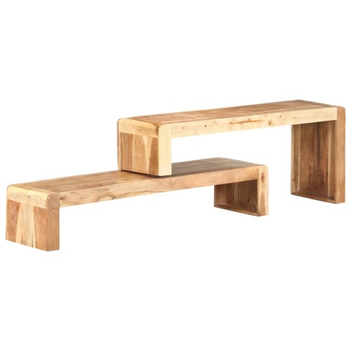 Solid acacia wood - cabinet, 2