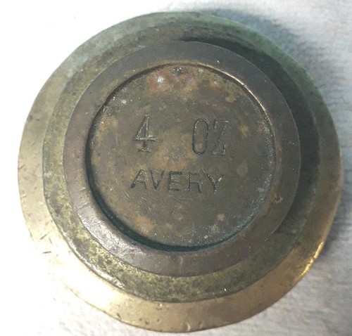 Vintage avery brass trade - brass,