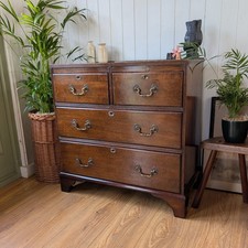 Small Georgian Oak Chest of