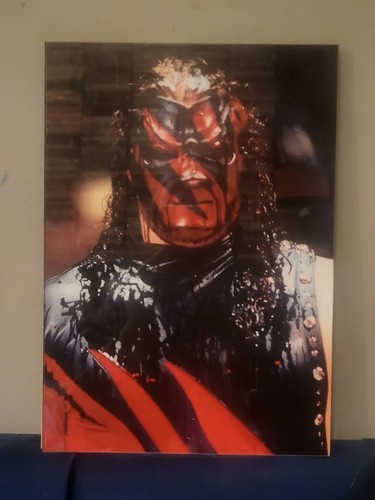 Wwe wwf wrestling - kane, with