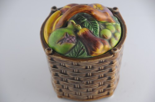 Vintage jam pot early japanese - pot,