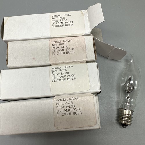 Flicker bulbs candelabra - bulbs, lb