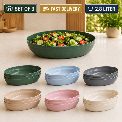 3pcs deep pasta - 3pcs,