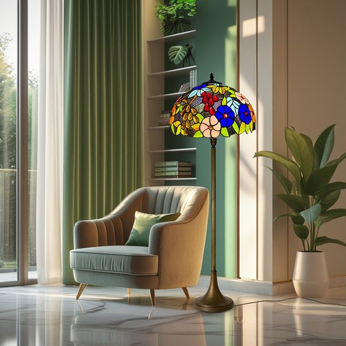 Tiffany floor lamp inch - tiffany, 16