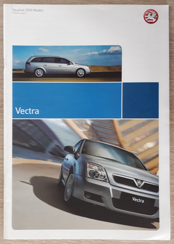 Vauxhall vectra range brochure - vectra,