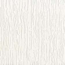 RD4009 Anaglypta Luxury Textured Vinyl Worthing White Bark Effect Wallpaper