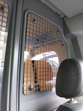 VW Caddy Bulkhead Cover panels / Blanking Panels from clear perspex, Pair