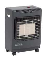Lifestyle Mini Portable Cabinet Black 4.2 kW Calor Gas Bottle Heater with Wheels