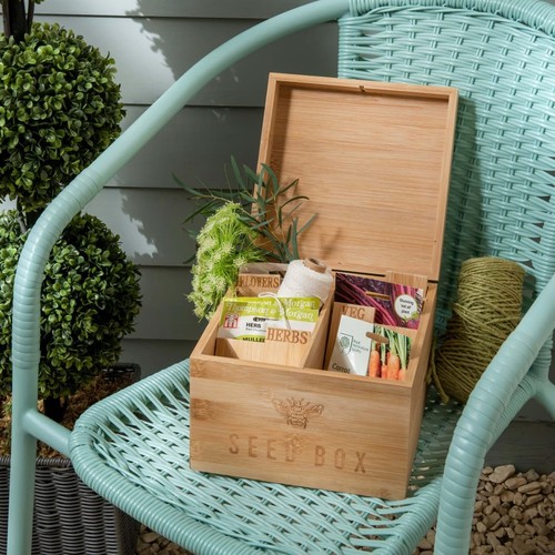 Seed box wooden - box, storage