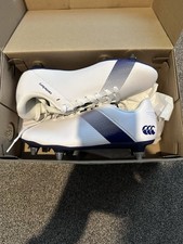 Canterbury White Rugby Boots