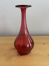 Bristol Glass Cranberry  Large