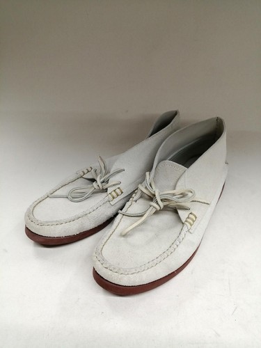 Yuketen deck shoes wht suede - wht,