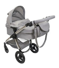 Grey Doll’s 2 in 1 Travel System Pram Stroller Pushchair Kids Xmas Birthday Gift