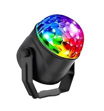 Party Magic Ball Light Crystal Disco RGB Rotating Club DJ Stage Lights + Remote
