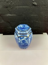 Wade Millenium 2000 Ringtons Cathedral Hexagonal Tea Storage Jar 7.5" High