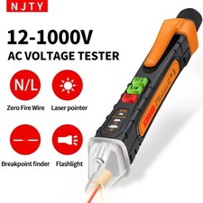 Voltage Tester Pen Non Contact AC Sensor Power Alert 12-1000V Electric Detector