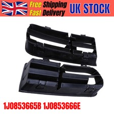 Pair Front Lower Bumper Grill