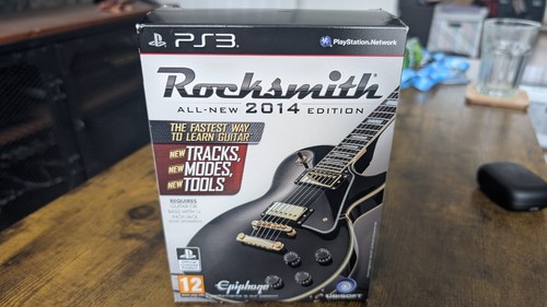 Rocksmith 2014 ps3 complete - rocksmith,