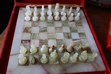 Vintage Handmade Marble Green