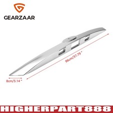 Rear Chrome Tailgate Boot