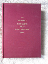 THE RAILWAY MAGAZINE BOUND