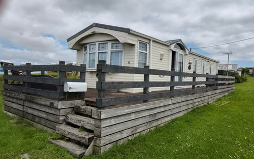 Residential caravan plot - caravan, &