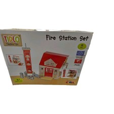 Tidlo wooden fire station with